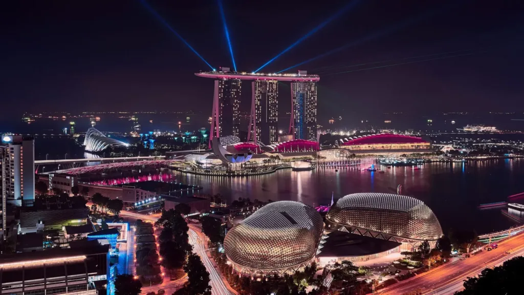 singapore skyline local events