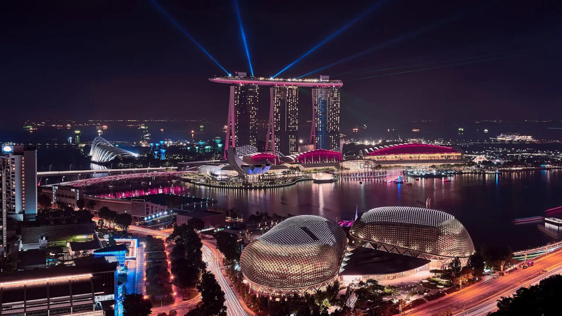 singapore skyline local events